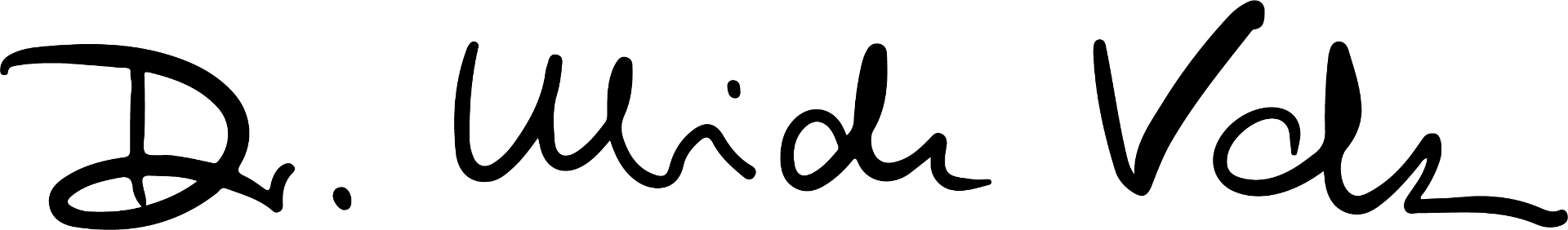 Dr. Ulrich Volz